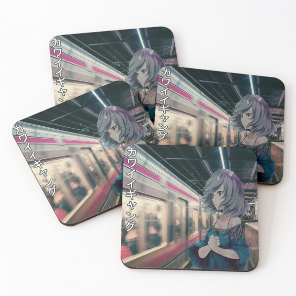 Item preview, Anime Girl in Subway Station designed and sold by rubster21.
