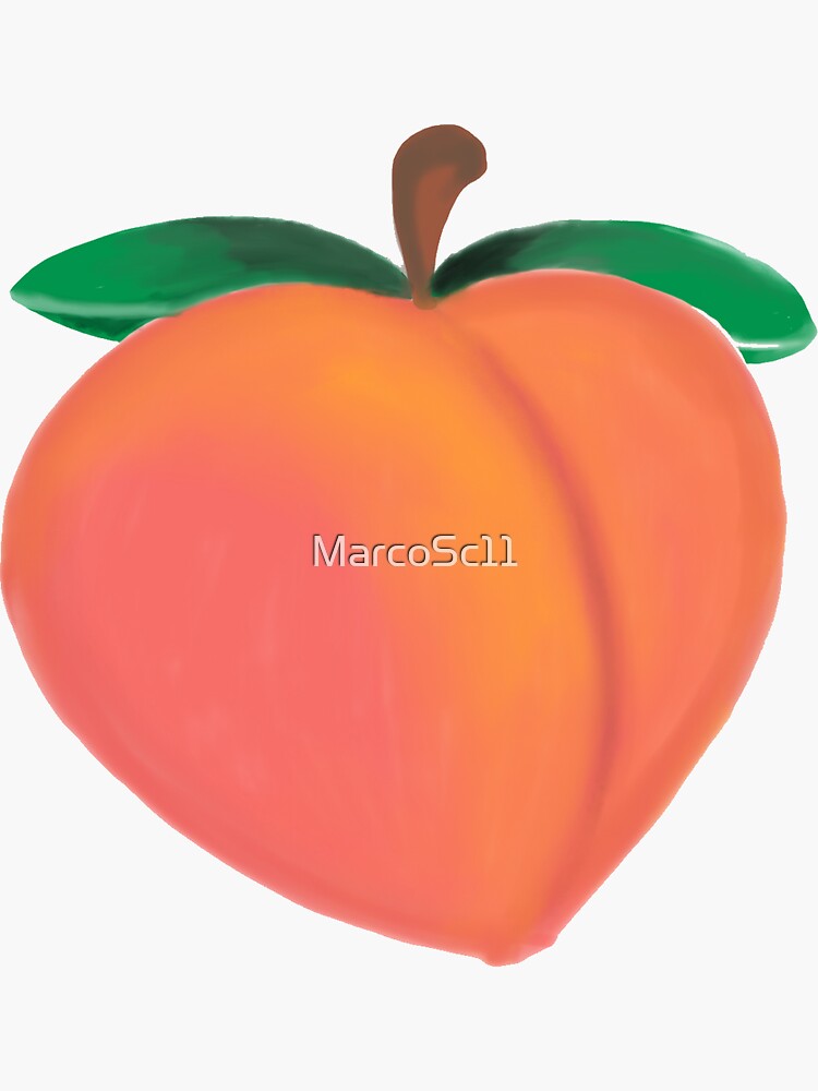 peach Sticker by MarcoSc11