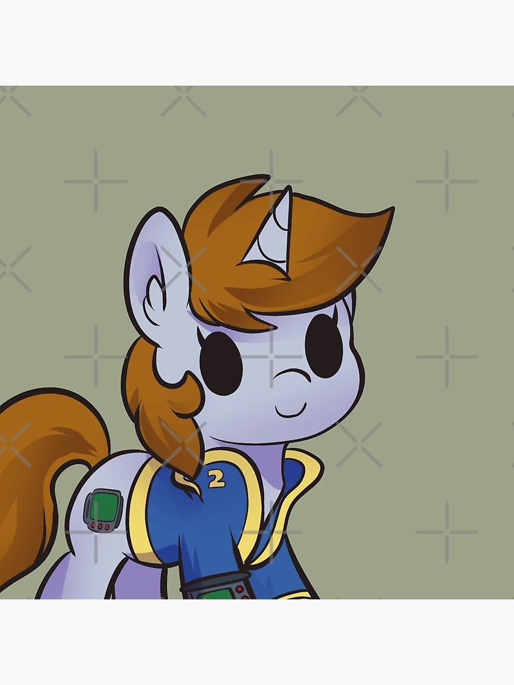 Lil Pip Fallout Equestria Pin for Sale by shibaroll