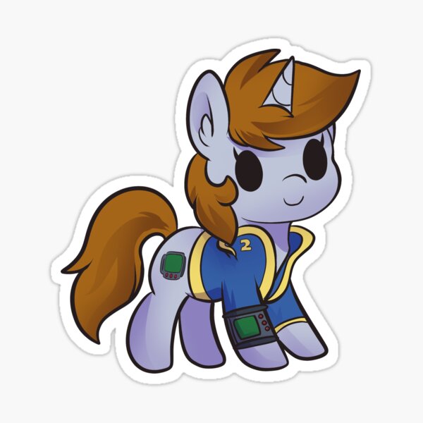 Lil Pip Fallout Equestria Sticker