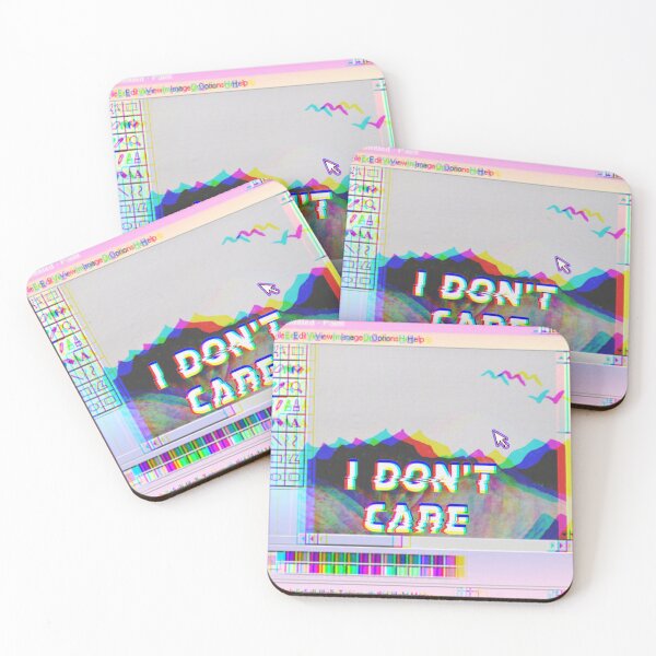 Item preview, Don't care designed and sold by Groovy-Art.