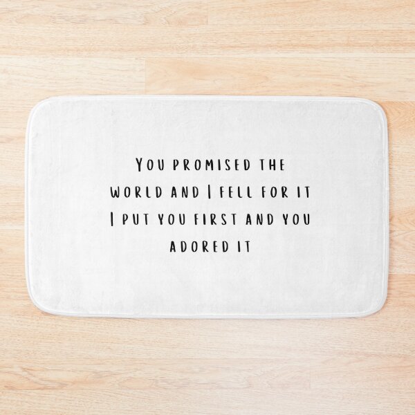Item preview, You Promised The World and I Fell For It -  Selena Gomez RARE lyrics designed and sold by bombalurina.