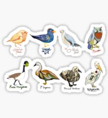 Art Fowl Sticker
