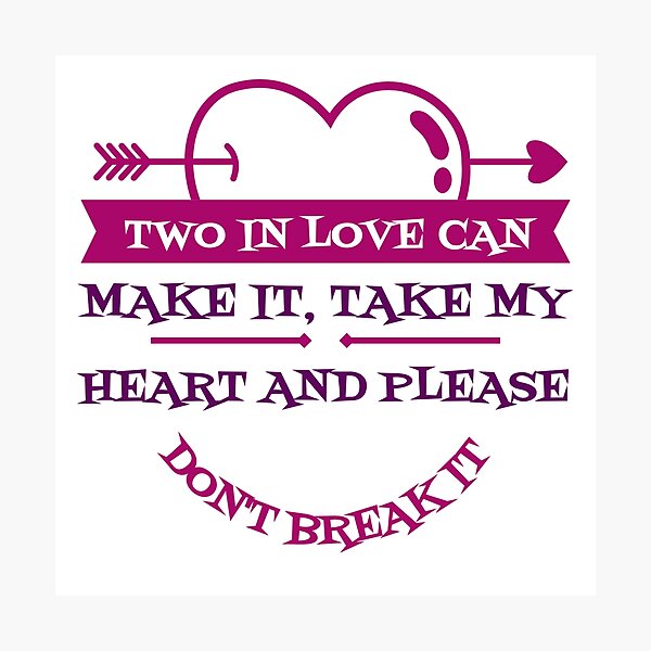 Love... Photographic Print