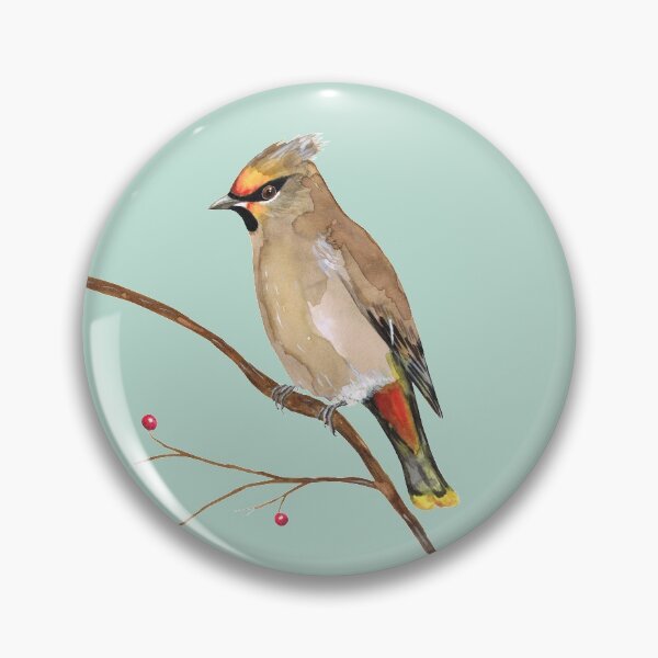 Item preview, Bohemian waxwing designed and sold by Bwiselizzy.