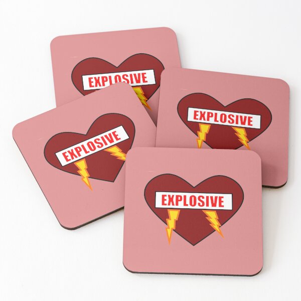 Item preview, humor, funny, comic, heart, explosive designed and sold by loiret1958.