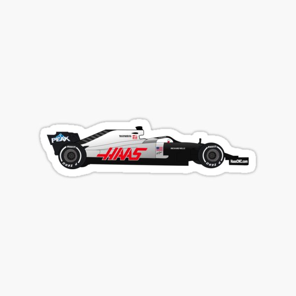 Hand-drawn Formula 1 Haas VF-20 Sticker