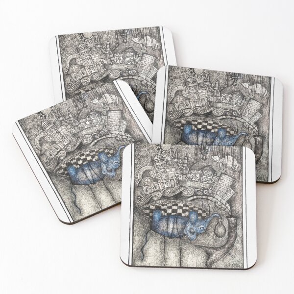 Item preview, A lost elephant in the city designed and sold by Bereen Darwish.