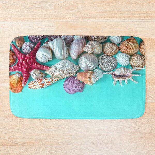Item preview, Summer Beach Holiday Ocean Shells Seashells Blue designed and sold by livianasgifts.