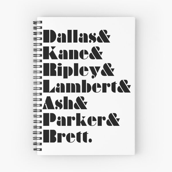 Item preview, Alien (1979) Scientists Ampersand List designed and sold by vordeman.