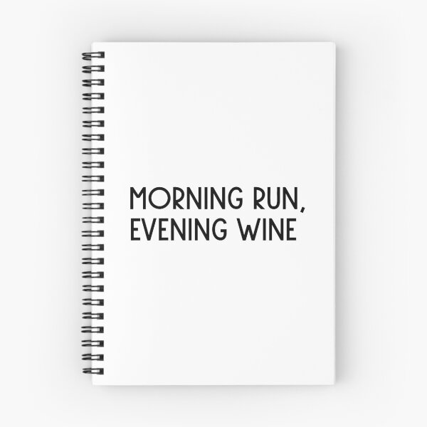 Item preview, Morning Run, Evening Wine designed and sold by jackknite.