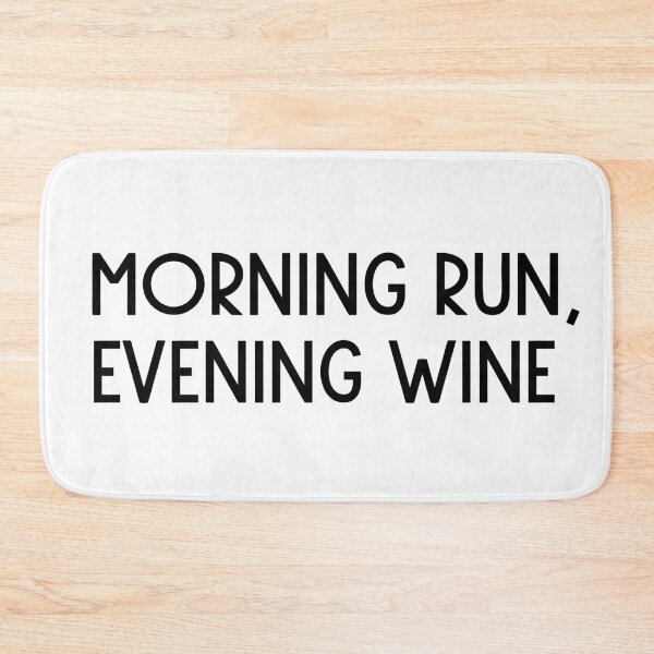 Item preview, Morning Run, Evening Wine designed and sold by jackknite.