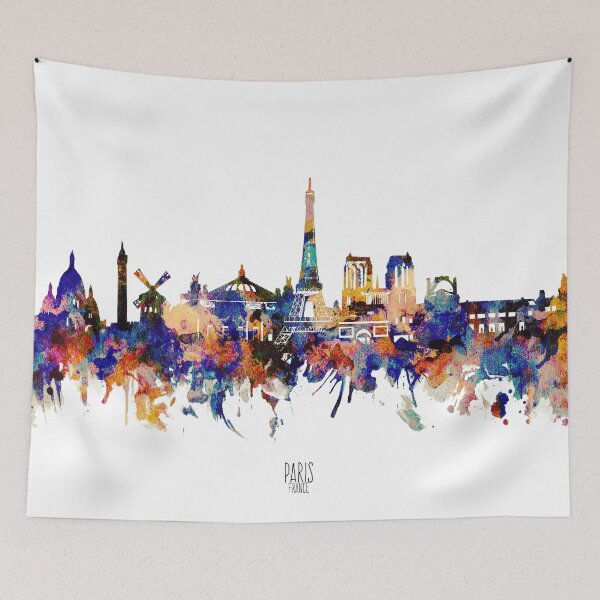 Item preview, paris skyline designed and sold by BekimART2.