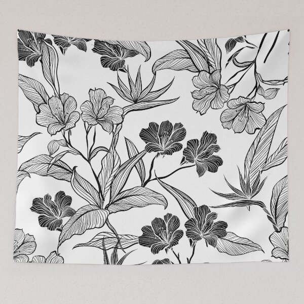 Item preview, minimal flowers designed and sold by haroulita.