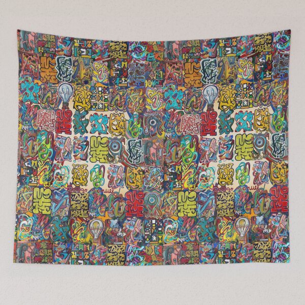 Item preview, Graffitis graffitis designed and sold by Diego Manuel Rodriguez.