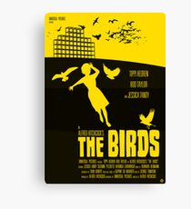 Alfred Hitchcock's The Birds Canvas Print