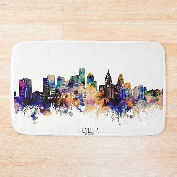 Item preview, philadelphia skyline designed and sold by BekimART2.