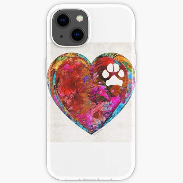 Dog Art - Puppy Love 2 - Sharon Cummings iPhone Soft Case