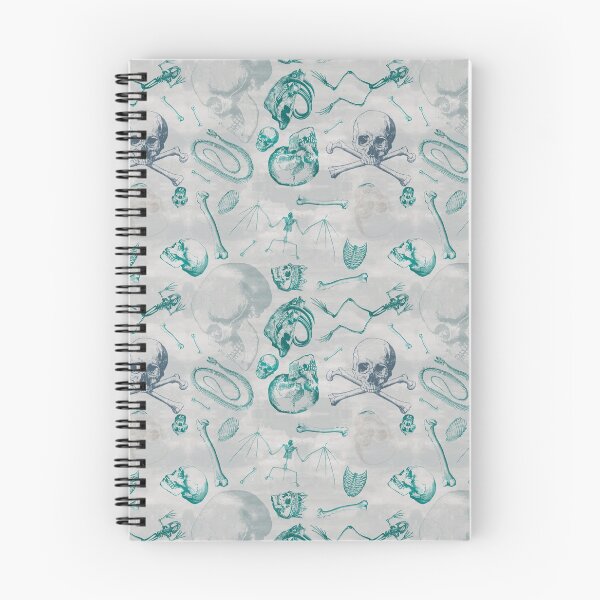 Item preview, Teal Skull Pattern designed and sold by Jarrod Vandenberg.