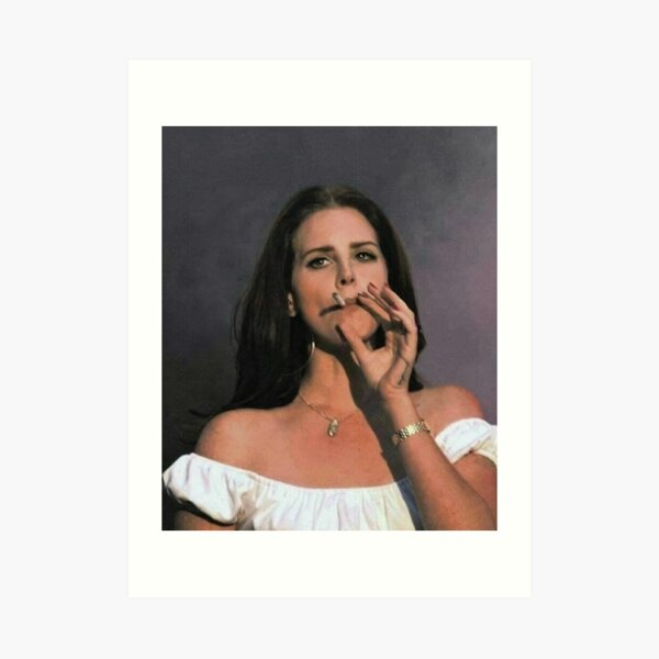 Smoke Lana Art Print
