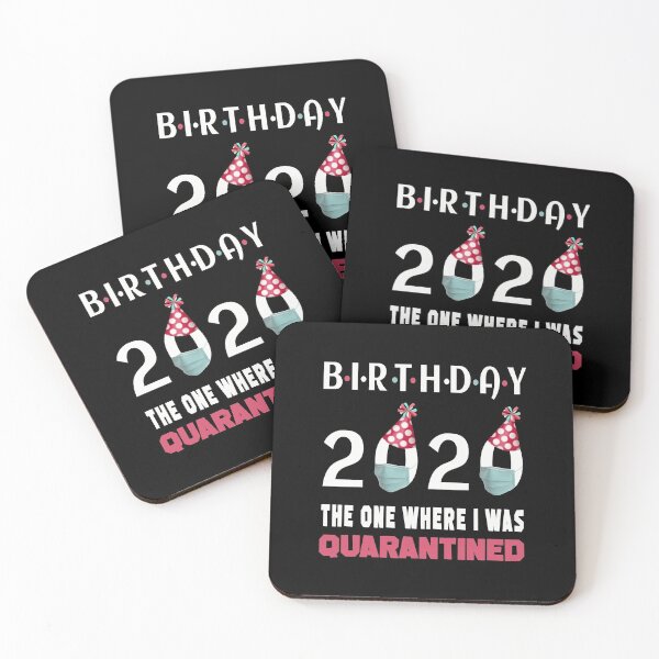 Item preview, Birthday 2020 Quarantined funny social distancing gift designed and sold by AnimaLovers.