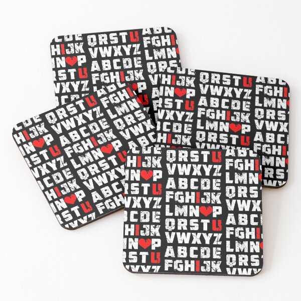 Item preview, Valentines Day Alphabet designed and sold by SoccaTamam.