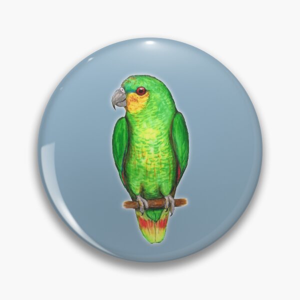 Item preview, Orange winged amazon parrot designed and sold by Bwiselizzy.