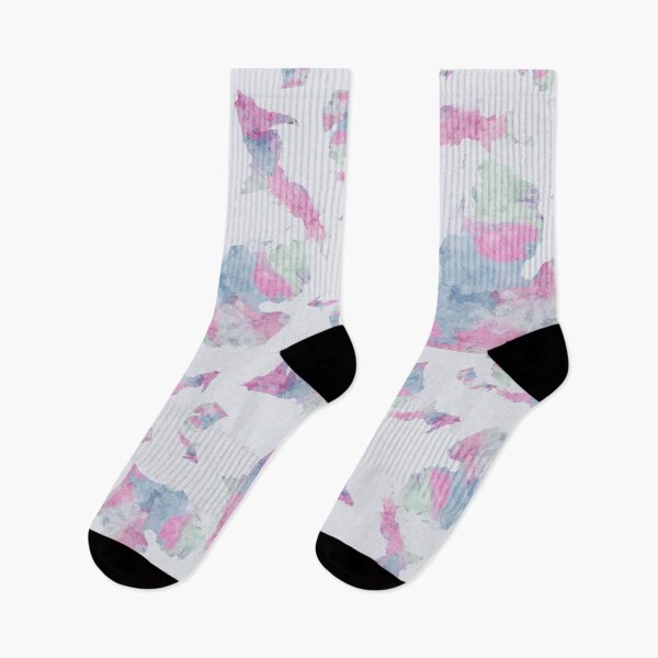 Item preview, Michigan Cotton Candy Watercolor Pattern designed and sold by Jarrod Vandenberg.