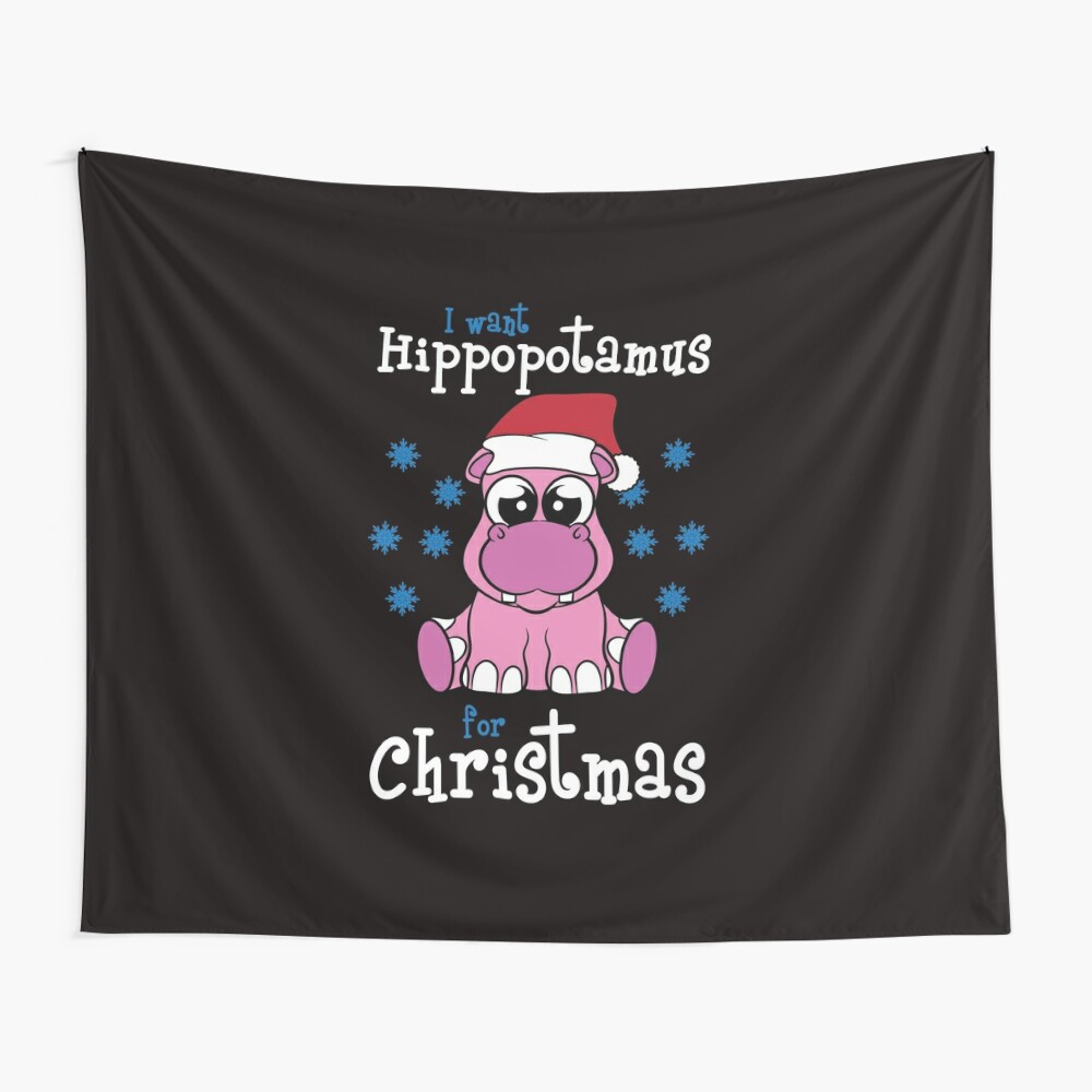 Be Amazed And Attracted With This Adorable I Want A Hippopotamus For Christmas Tee Design Kids T Shirt By Customdesign200 Redbubble - i want a hippopotamus for christmas roblox