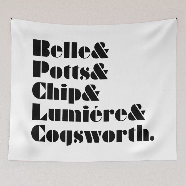 Item preview, Beauty and the Beast Ampersand List Castle designed and sold by vordeman.