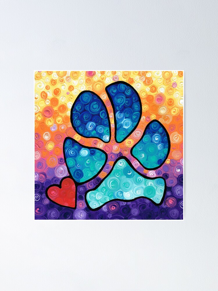 puppy paw art