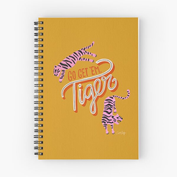 Item preview, Go Get 'Em Tiger – Yellow Palette designed and sold by Cat Coquillette.