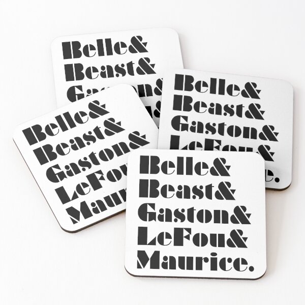 Item preview, Beauty and the Beast Ampersand List Humans designed and sold by vordeman.
