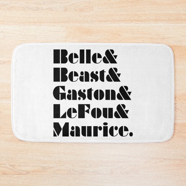 Item preview, Beauty and the Beast Ampersand List Humans designed and sold by vordeman.