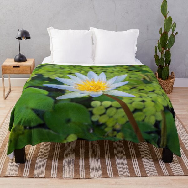 Item preview, Beautiful Nymphaea Nouchali Lily Pad Flower is Blooming designed and sold by Chee Sim.