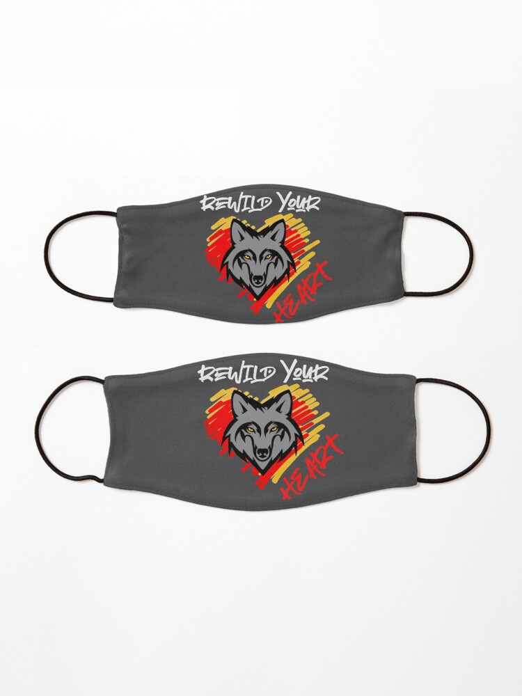 Alternate view of Rewild Your Heart  Mask