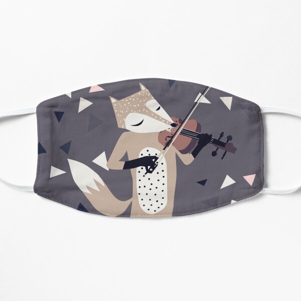 FOXY VIOLINIST Flat Mask