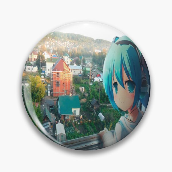 Item preview, Hatsune Miku on a train designed and sold by rubster21.