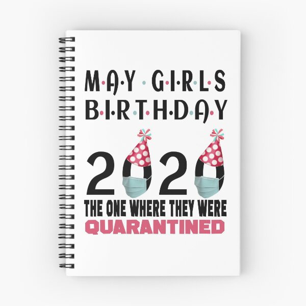 Item preview, May Girls 2020 The One Where They Were Funny Birthday Quarantined designed and sold by AnimaLovers.