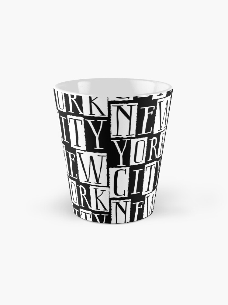 Alternate view of New York City Funky Modern Design Mug