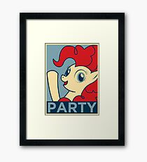 PARTY Framed Print