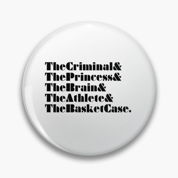 Item preview, The Breakfast Club Nick Name Ampersand List designed and sold by vordeman.