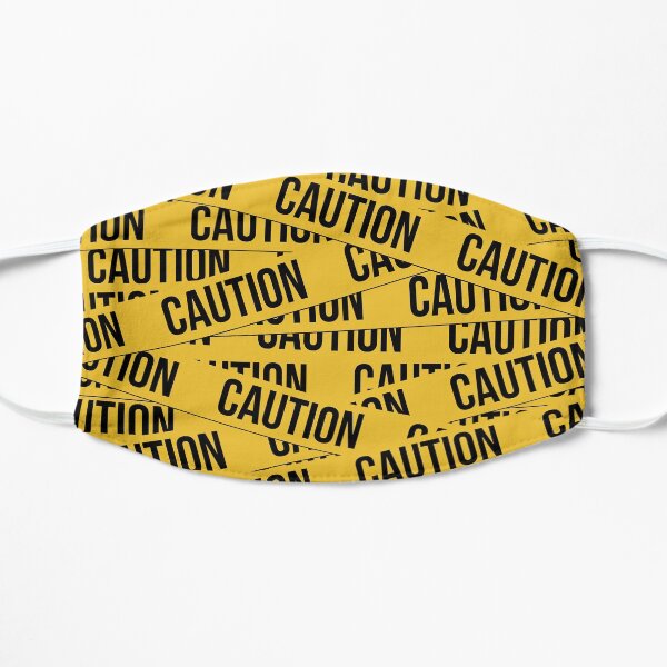 Caution Flat Mask