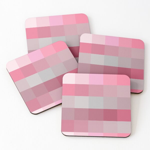 Item preview, Pixels: Pink & Grey designed and sold by ArtInLifestyle.