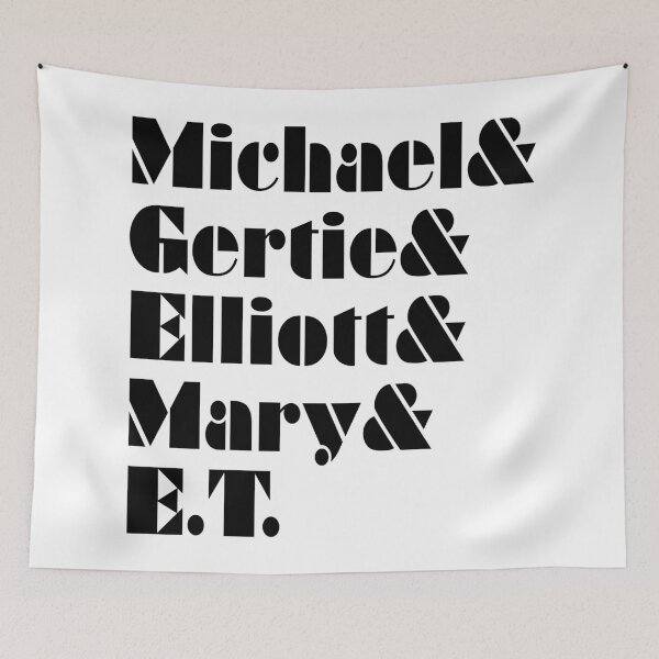 Item preview, ET The Extra Terrestrial Ampersand Character List designed and sold by vordeman.
