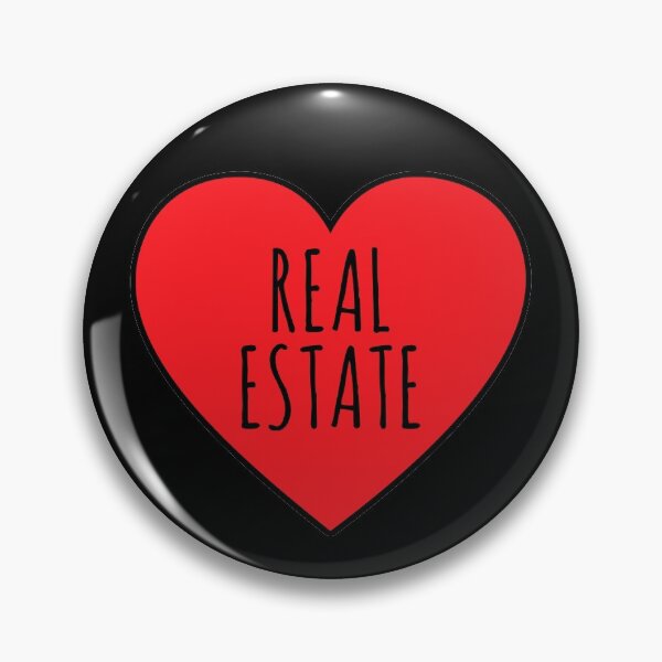 Item preview, I Love Real Estate Heart  designed and sold by Vanover Designs.