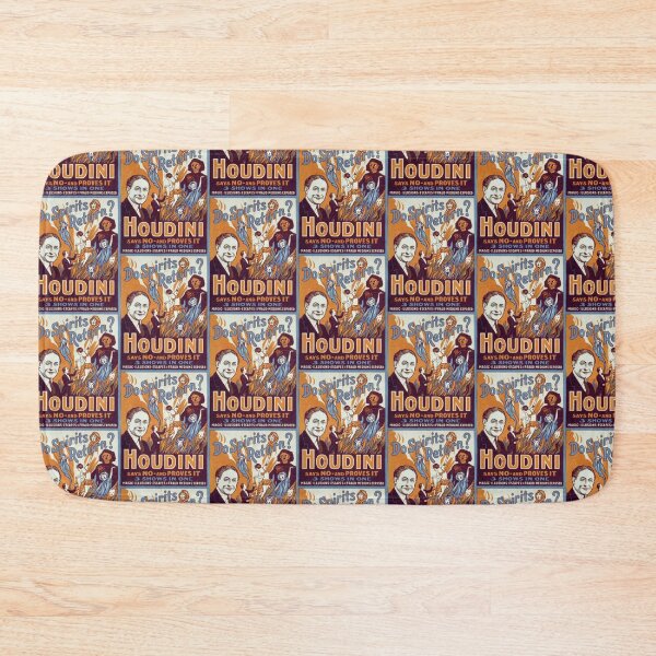 Item preview, Harry Houdini Magic Poster- Do Spirits Return? designed and sold by harrizon.