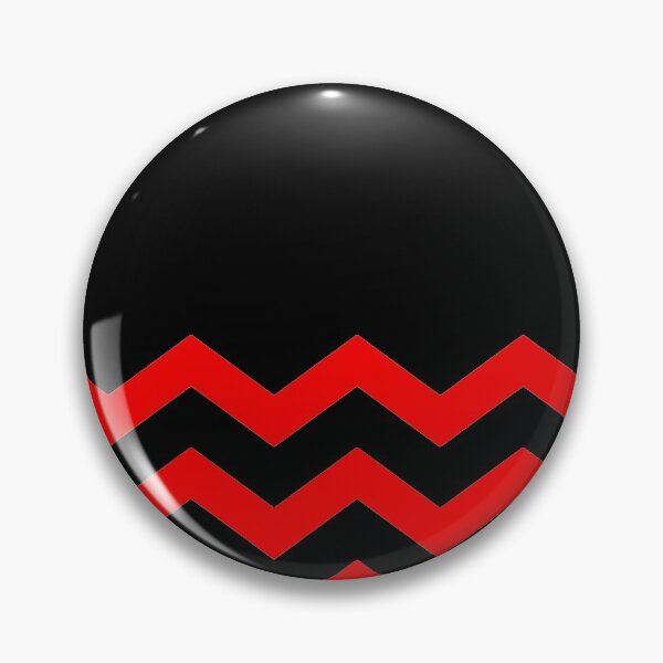 Item preview, RED AND BLACK CHEVRON ZIG ZAG  HALF TONE PATTERN - BY OZCUSHIONSTOO designed and sold by ozcushionstoo.