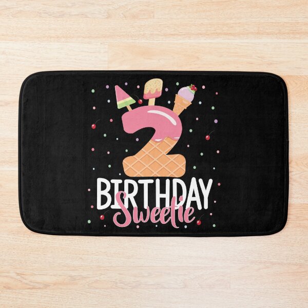 Item preview, 2nd Birthday Sweetie Ice Cream Girl 2 Years Old B-day product designed and sold by Grabitees.
