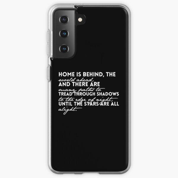 La maison est derrière Coque souple Samsung Galaxy